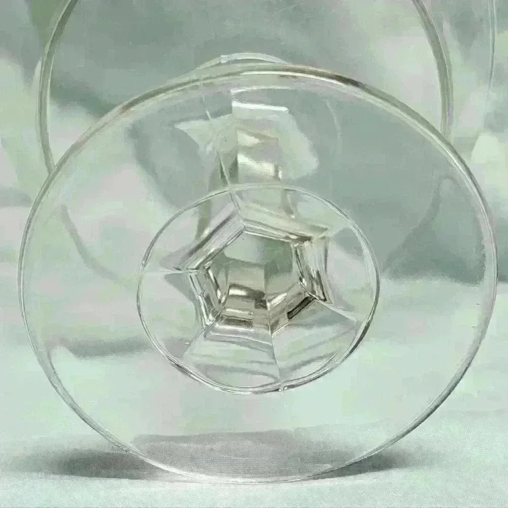 Vintage Glass Pedistal Fruit Dish - Picture 3 of 5